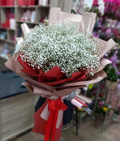 Букет цветов из: Гипсофила в Атаманской