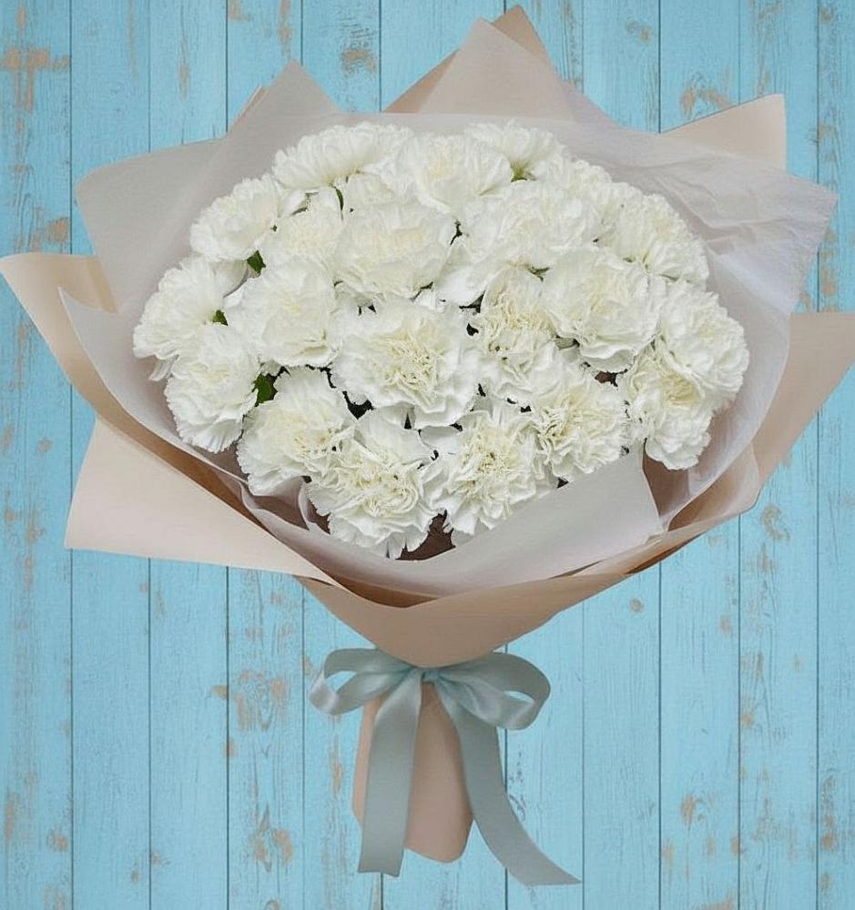 Букет цветов из: Гвоздики в Атаманской