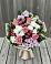 Букет цветов из: Альстромерии, Гвоздики, Розы и Хризантемы в Атаманской