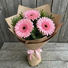 Букет цветов из:  Герберы #REPLACE_PRED# Атаманской