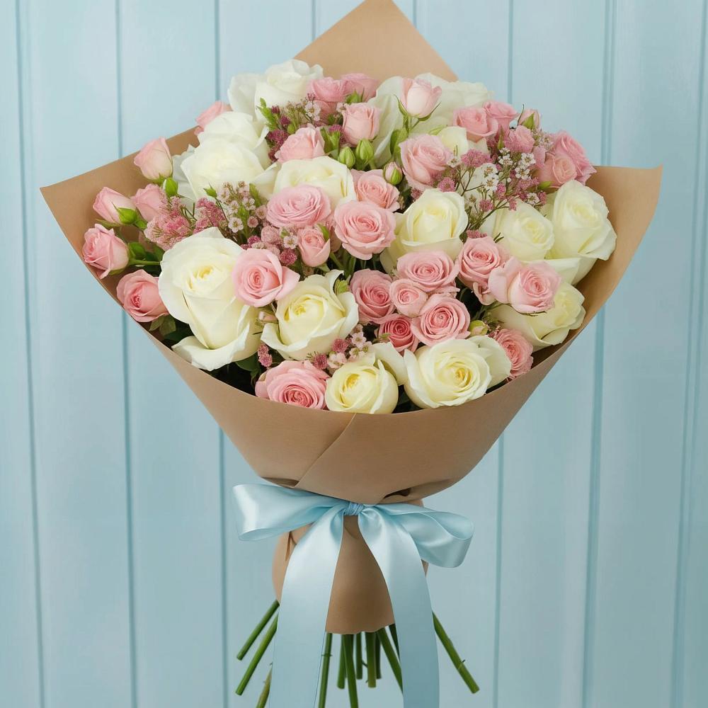 Букет цветов из: Розы в Атаманской