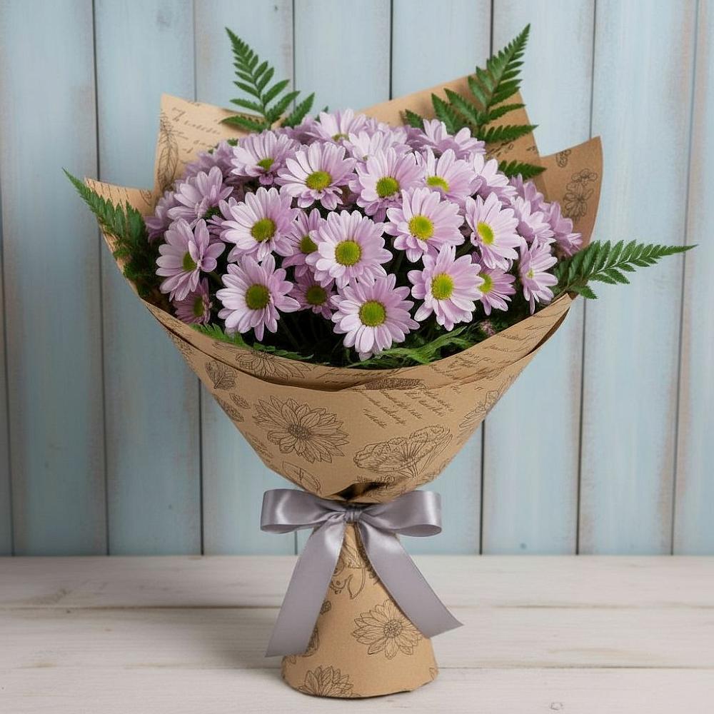 Букет цветов из: Хризантемы в Атаманской