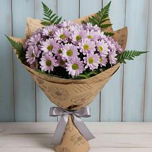 Букет цветов из:  Хризантемы в Атаманской
