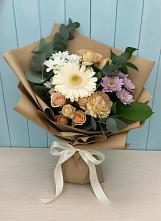 Букет цветов из:  Герберы и Хризантемы #REPLACE_PRED# Атаманской
