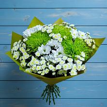 Букет цветов из:  Хризантемы в Атаманской