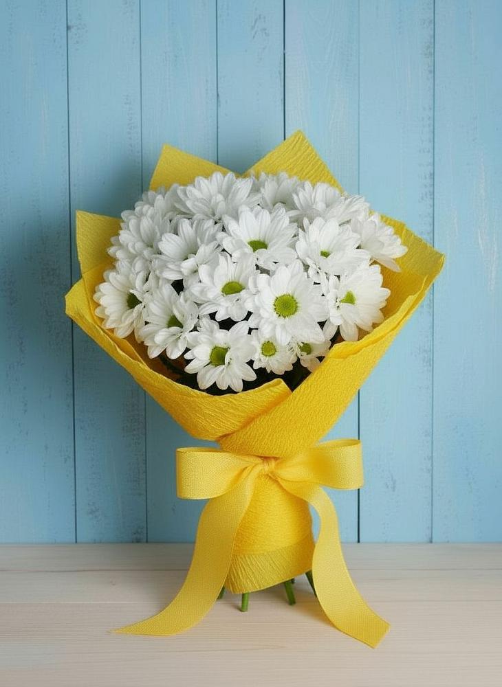 Букет цветов из: Хризантемы в Атаманской