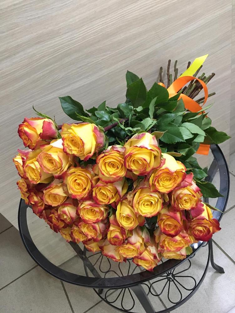 Букет Желтые розы в Атаманской