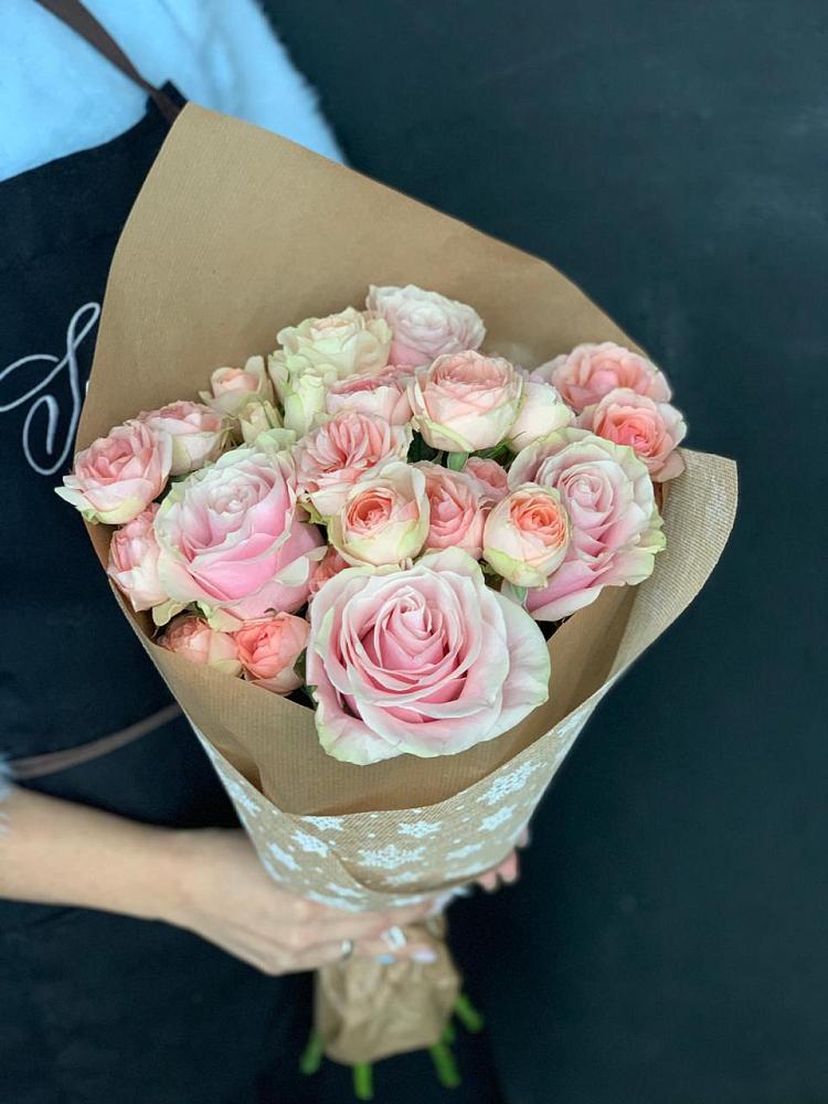 Букет цветов из: Хризантемы и Розы в Атаманской