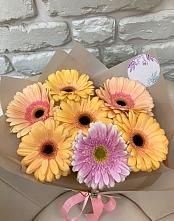 Букет цветов из:  Герберы в Атаманской