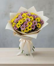 Букет цветов из:  Хризантемы в Атаманской